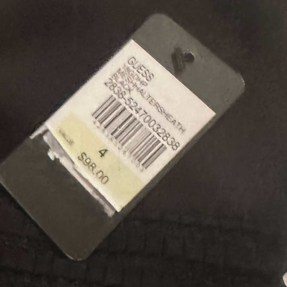 NWT Guess Sleeveless black midi dress - Picture 5 of 9